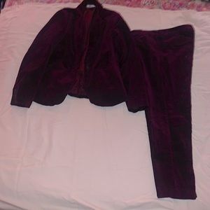 Old navy velvet suit set